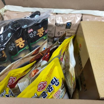 대한적십자사에서 취약계층어르신들을 위한 식료품 키트를 후원해주셨습니다! 이미지