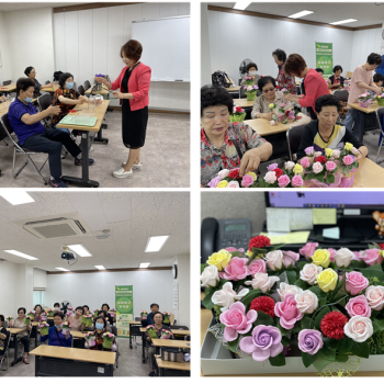 [선배시민자원봉사단] 실버지구지키미 업사이클전문교육 및 봉사활동(2회차) 이미지