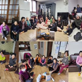 [경로당혁신사업] '건강한 겨울나기' 진행 이미지