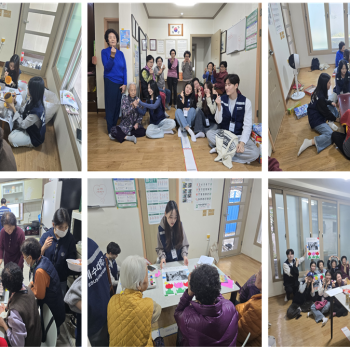 [경로당혁신사업] 예수대학교 연계 '오감 자극 증진' 프로그램 이미지