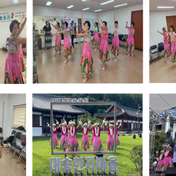 [노년사회화교육] 예술누림 '춤추는 훌라' 진행 이미지