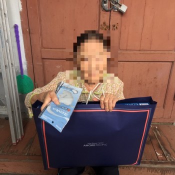 [2020.09.24.] 취약계층 어르신 추석선물 전달 이미지