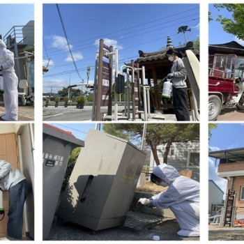 [이동복지사업] 4월 소독 및 해충방역 진행 이미지