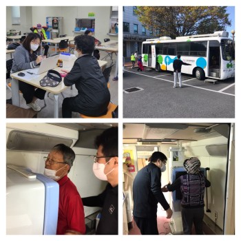 [분관운영사업] 기린봉노인복지관 결핵검진 진행 이미지