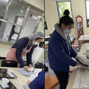 [2020.02.24.]기린봉노인복지관 무료급식 대상자 중식(대체식) 준비 이미지