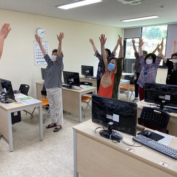 [노인통합건강증진프로그램] 7월 '건강하go,행복하go' 프로그램 진행 이미지