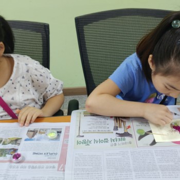 [행복나눔작은도서관]초등공예-레진아트 프로그램 운영 이미지