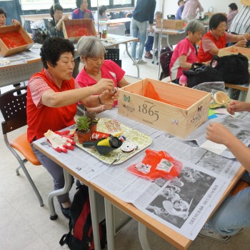 [사회복지현장실습]인지능력향상을 위한 원예프로그램'와인캔두잇' 이미지